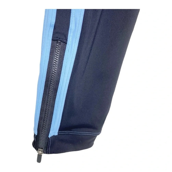 Lululemon Zip The Line Crop 23” Black / Utility Blue - Picture 6 of 10